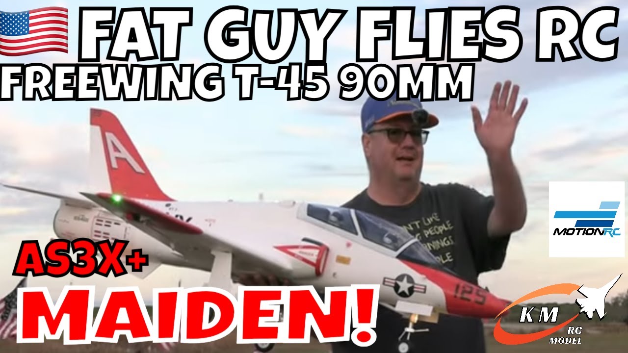 Unleashing The Freewing 90mm T-45: Epic Maiden By FGFRC #rc #aviation