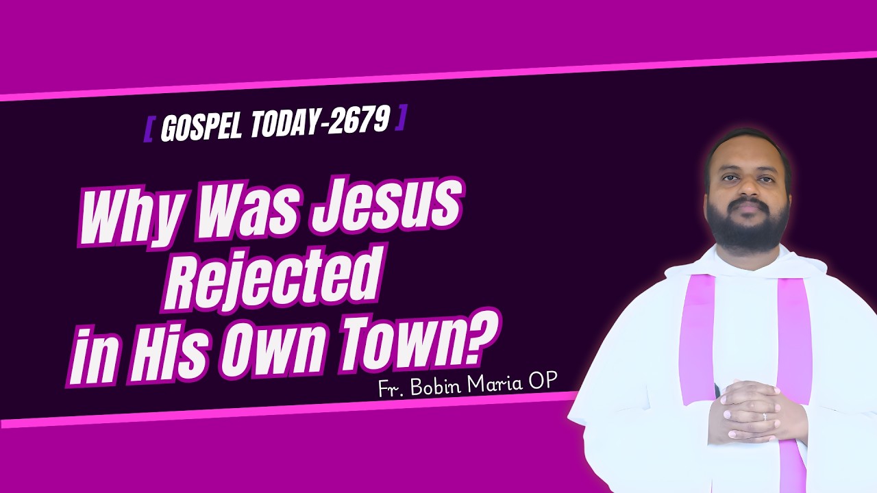 They Rejected Jesus! || Fr Bobin Maria OP || 09-03-26 || Luke 4:24-30