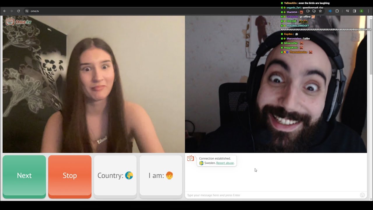 sliker's Stream (2023/12/29) (OmeTv, Nun Massacre, Elden Ring) Part 1
