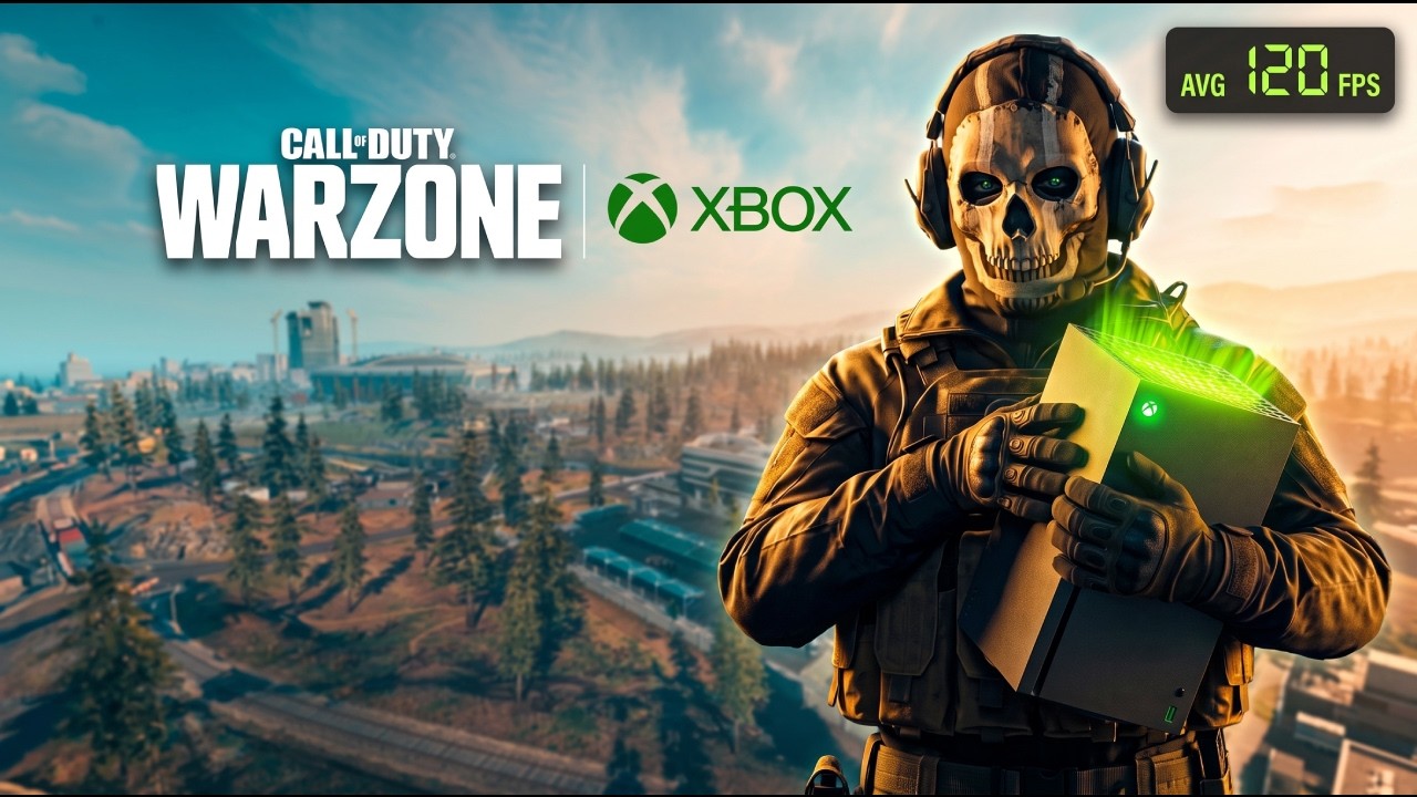 Call of Duty: Warzone | Xbox Series X 1440P 120 FPS | Тест FPS в Верданске