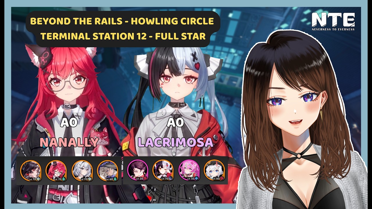 NTE Howling Circle Beyond the Rails 12 | A0 Nanally & A0 Lacrimosa F2P Build | Neverness to Everness