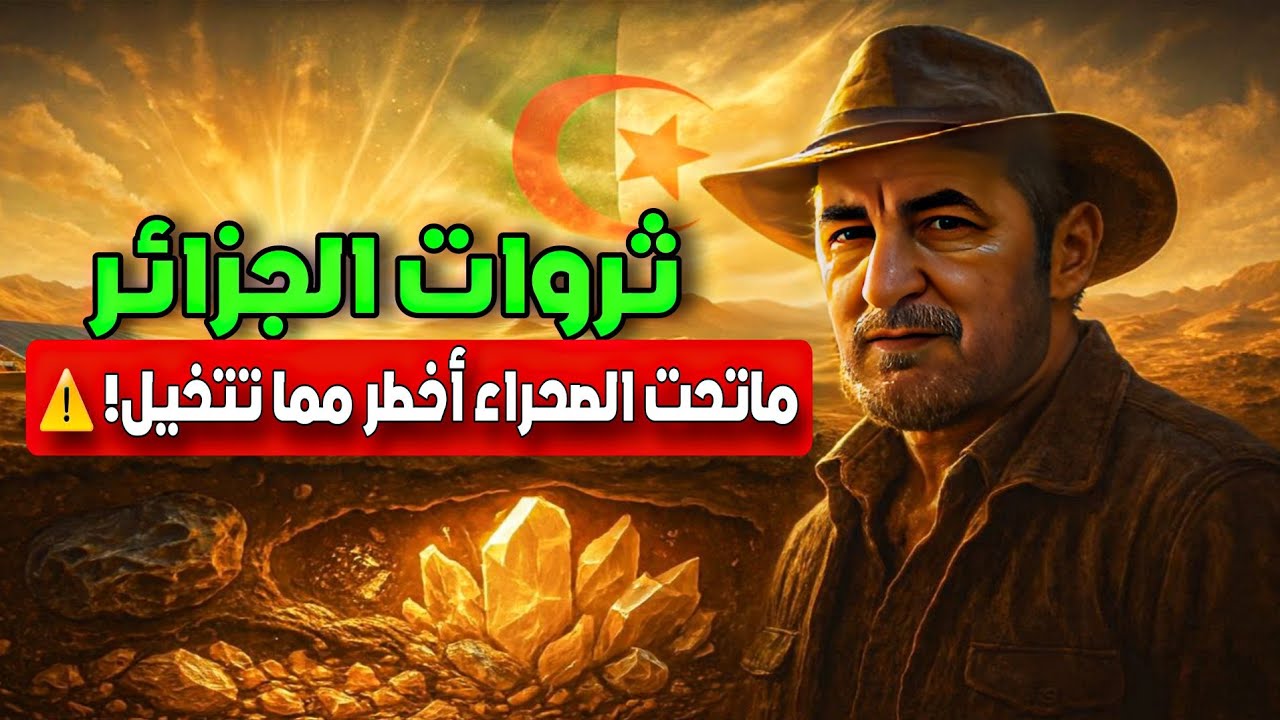 ثروات الصحراء الجزائرية... كنوز ومعادن وطاقة ستجعلها قوة عالمية! 💰☀️🇩🇿