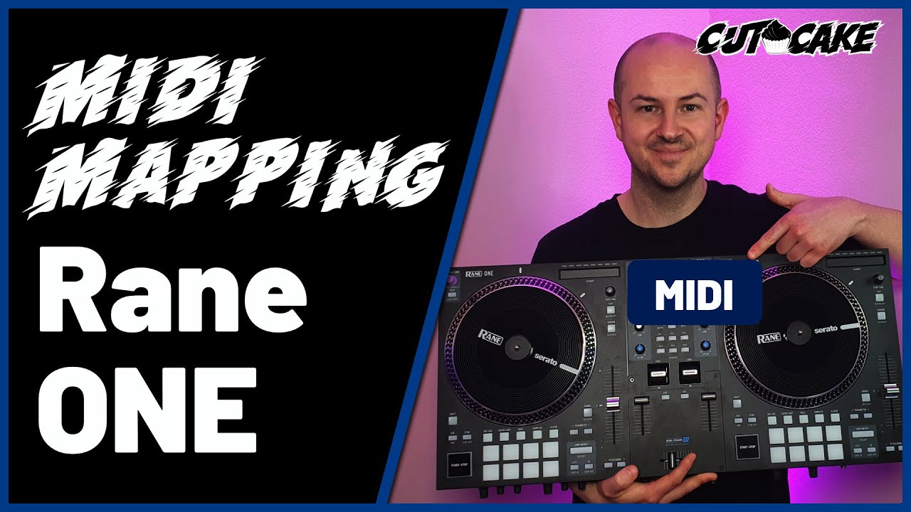 Midi Mapping - Rane ONE - Serato DJ (🇩🇪 deutsch) - DJ Tutorial - Scratchen lernen mit DJ CUT CAKE
