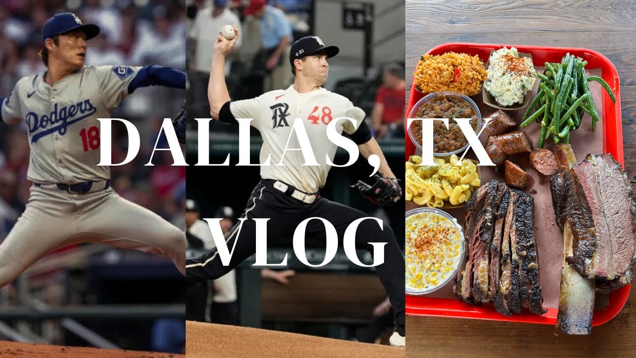 First Time in Dallas: Dodgers vs Rangers in Arlington + Must-Try Food Spots!