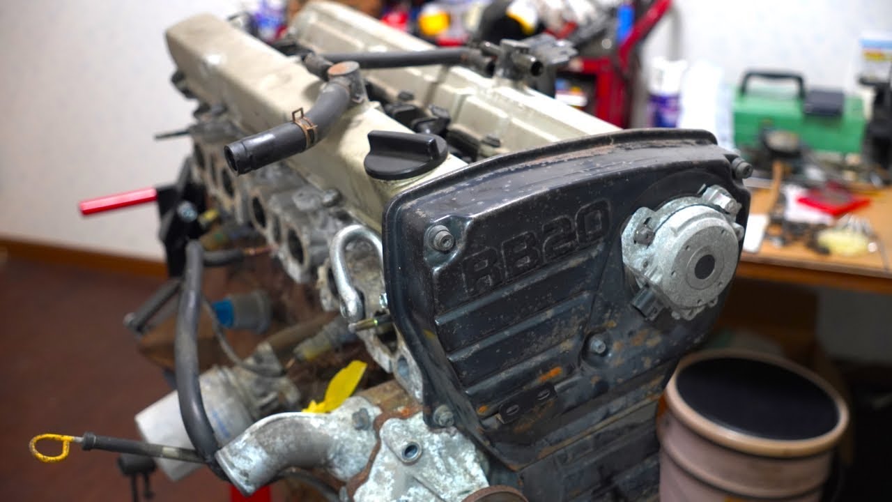 Разборка RB20DET, заброшенного 20 лет назад — Restoration R32 Skyline, эпизод 9
