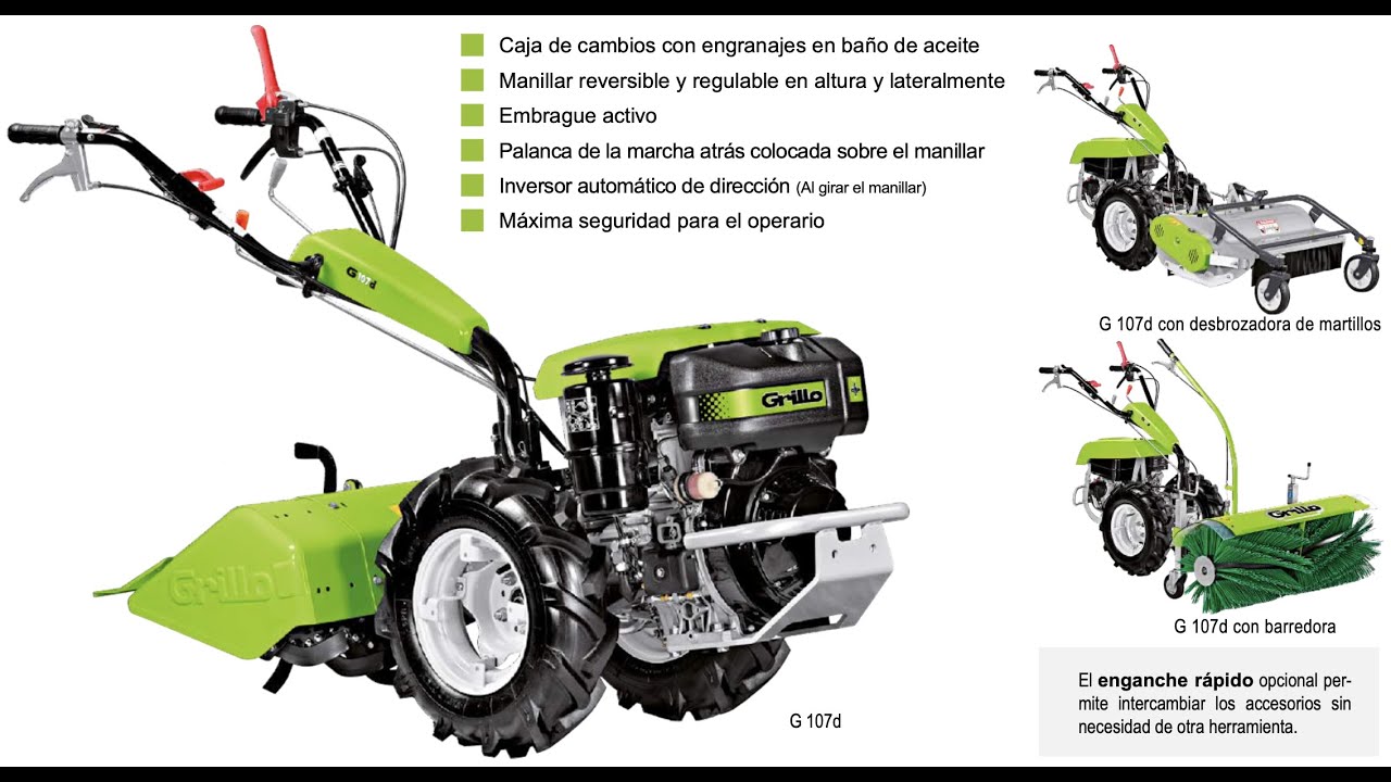Motocultor Grillo G107d