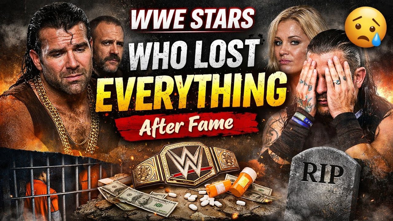 😢 WWE Stars Who Lost Everything After Fame