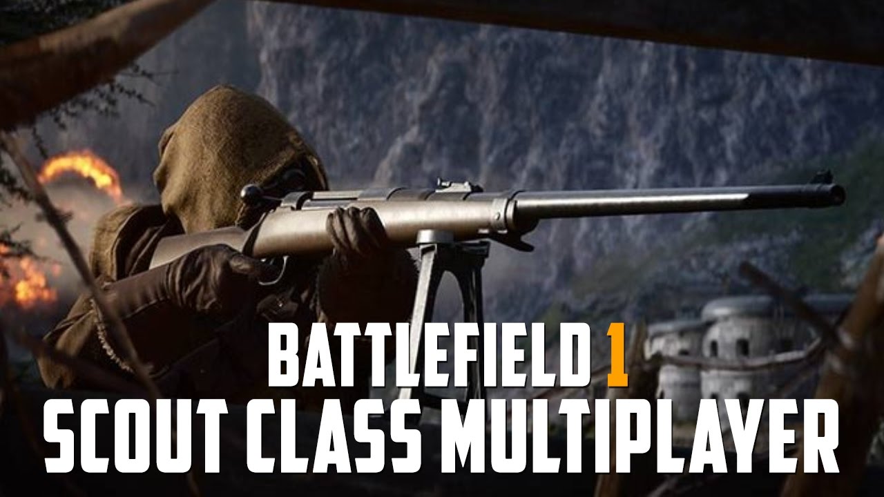 Battlefield 1 Multiplayer Gameplay - Scout Class