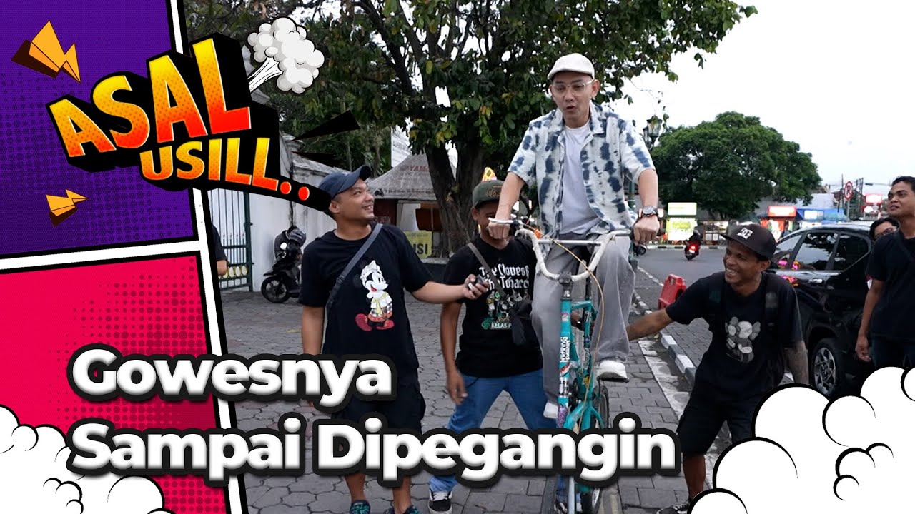 Nongkrong Bareng Komunitas Sepeda Tinggi, Naiknya Bikin Deg-degan
