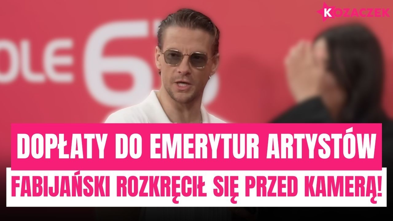 Burza wok&oacute;ł emerytur artyst&oacute;w. Sebastian Fabijański nie zostawił suchej nitki