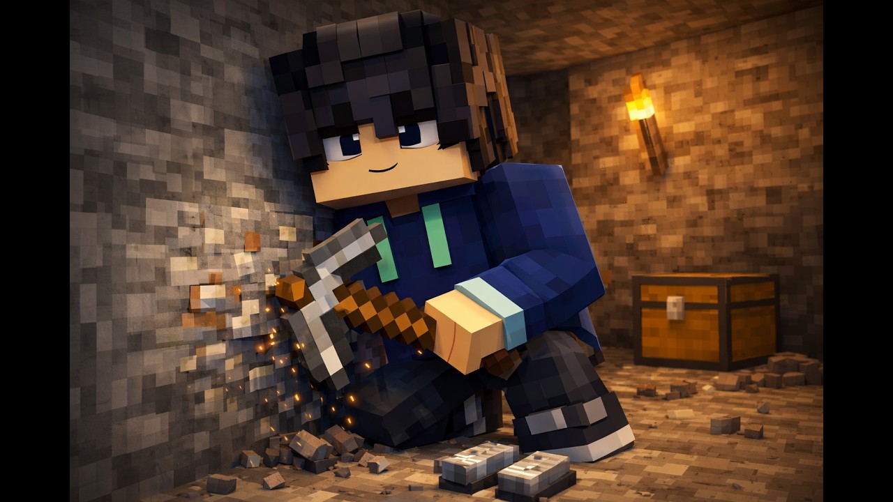 Začal jsem úplně od nuly… a první noc byla HOROR 😱 | Minecraft Survival #1