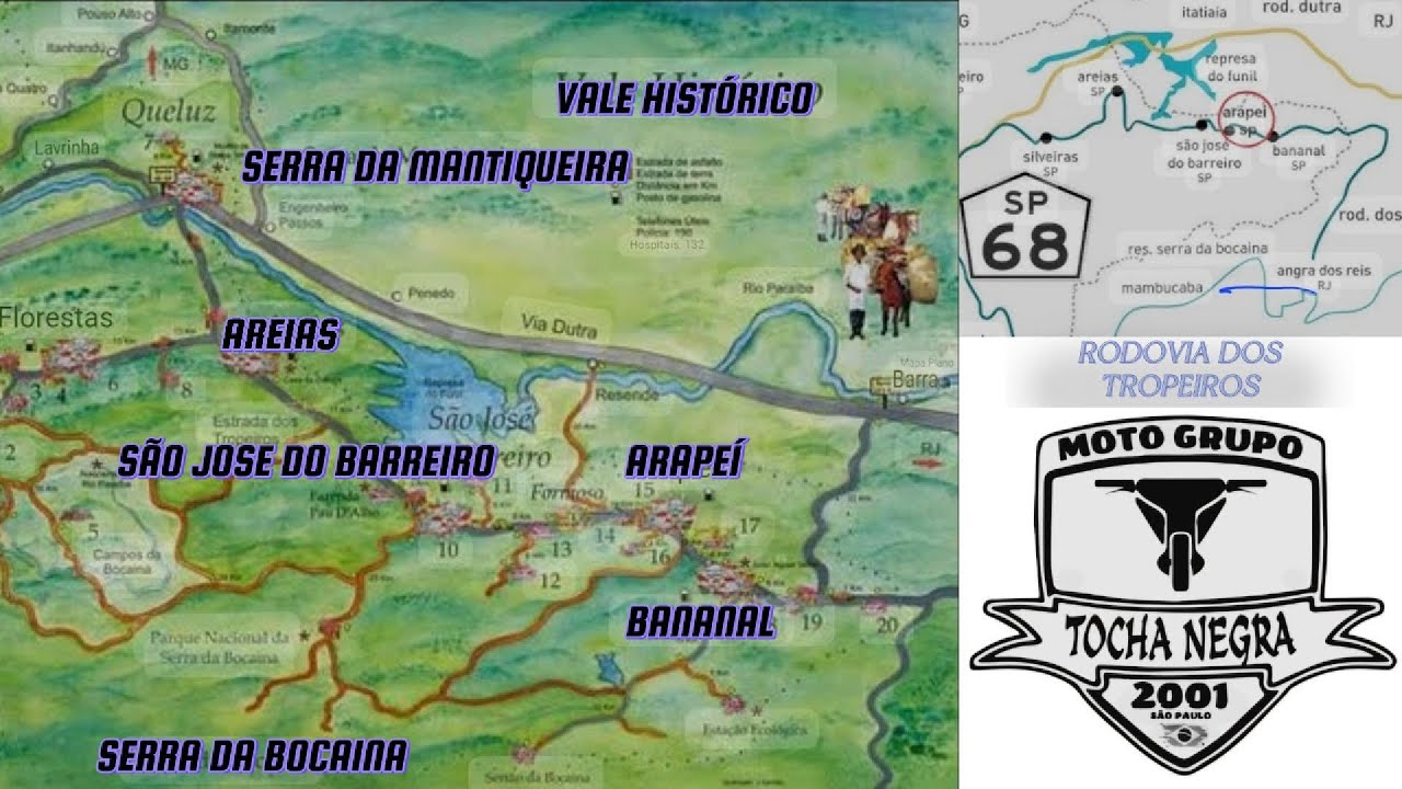 RODOVIA DOS TROPEIROS ROLÊ DE MOTO