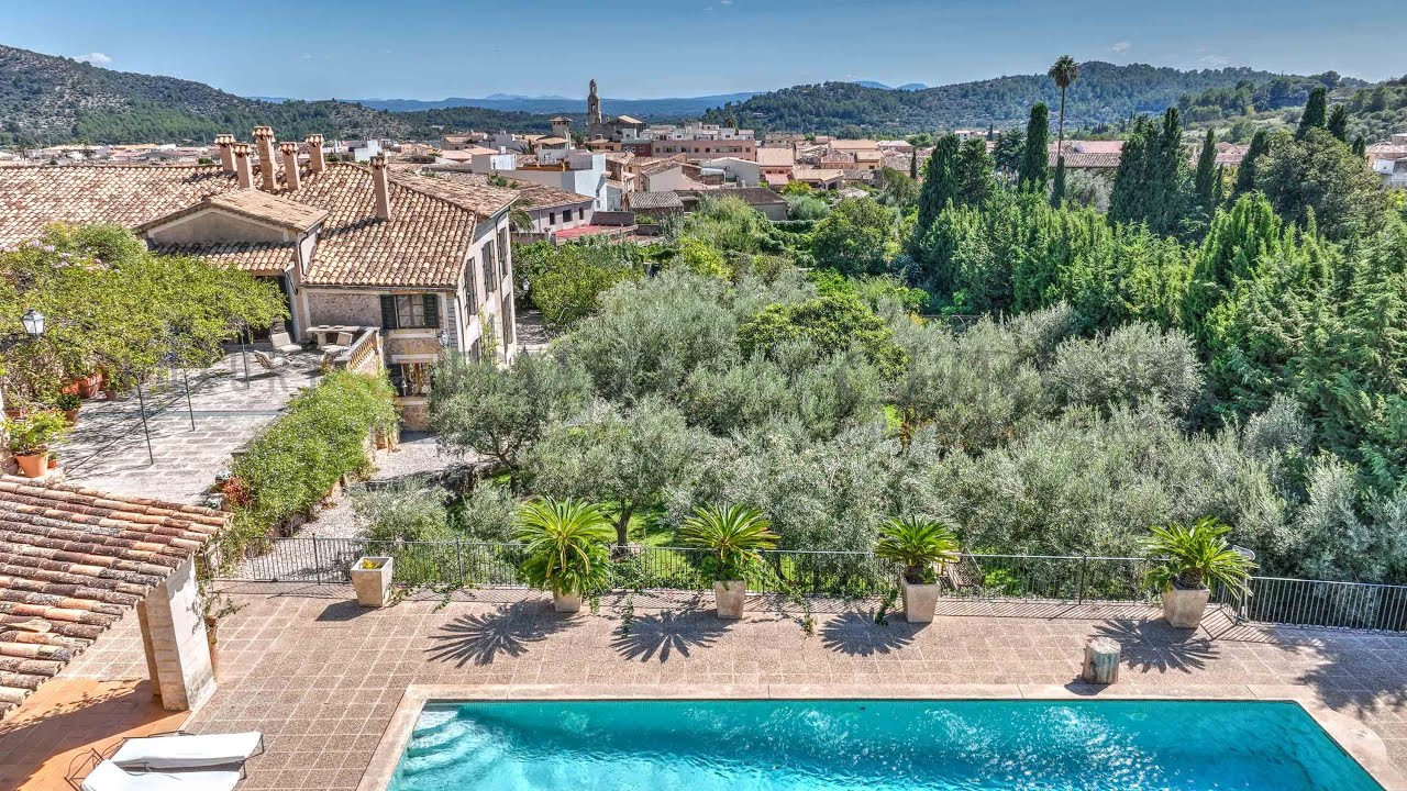 Historic Estate Mallorca Spain - Tramuntana Mountains - Historisches Herrenhaus in Mallorca 4K