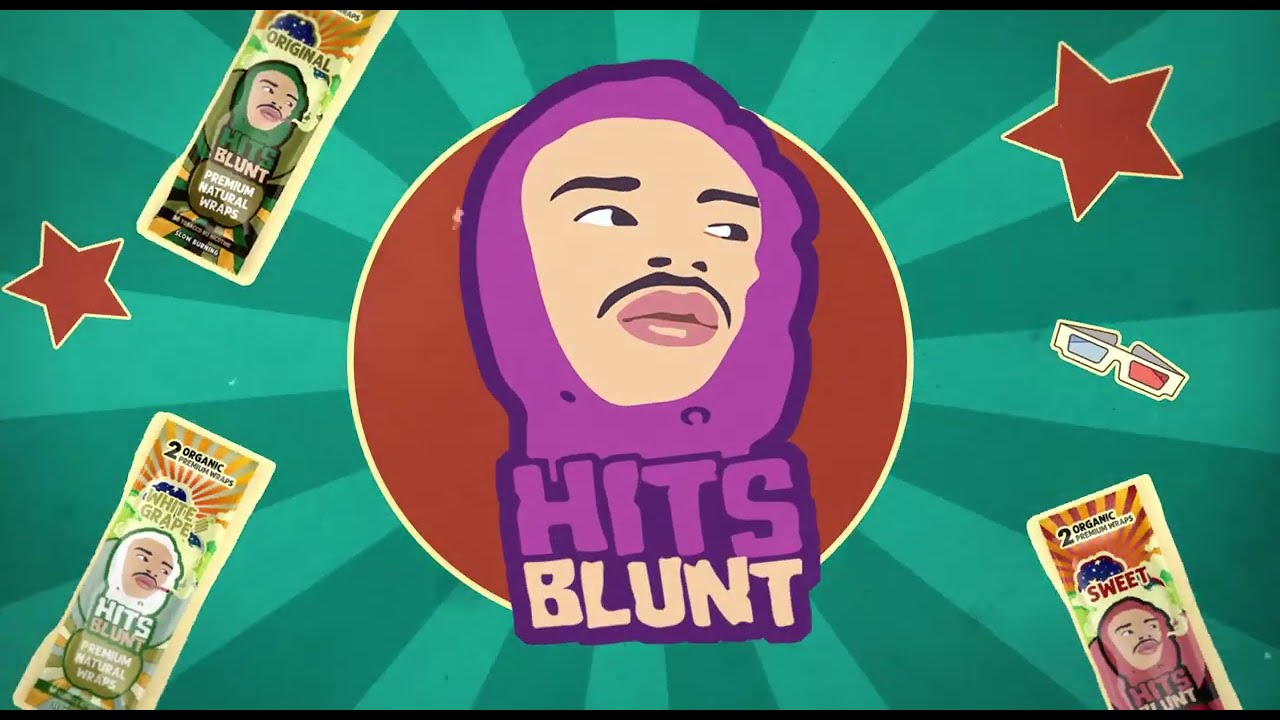 HitsBlunt Premium Hemp Wraps | Stunning Design & Animation Showcase! 🌿💨