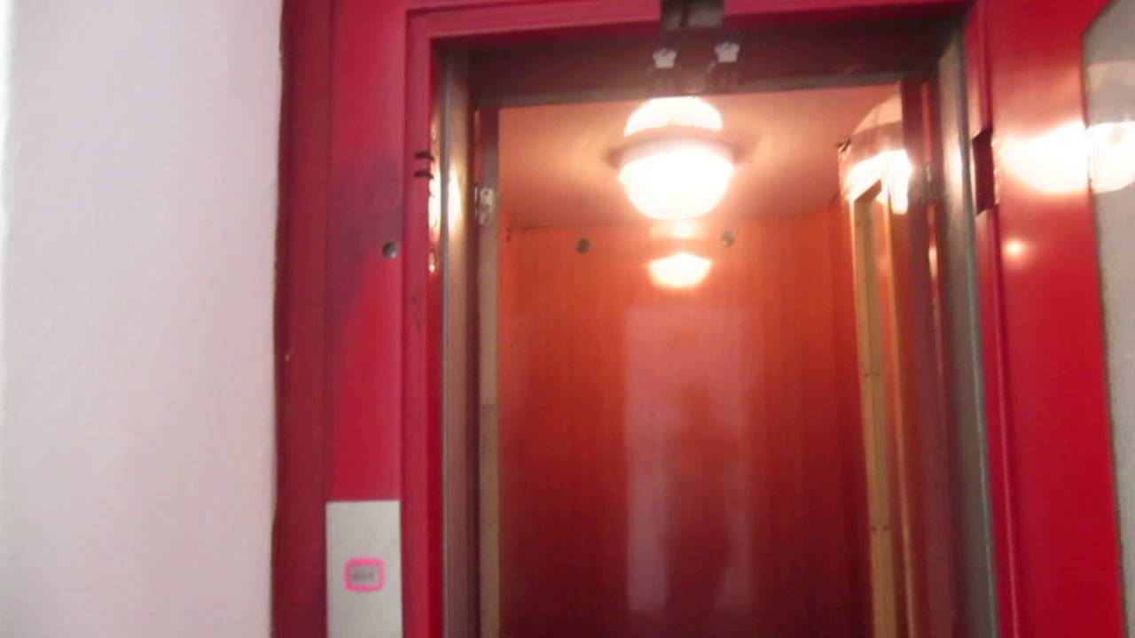 Old elevator in Budapest HD