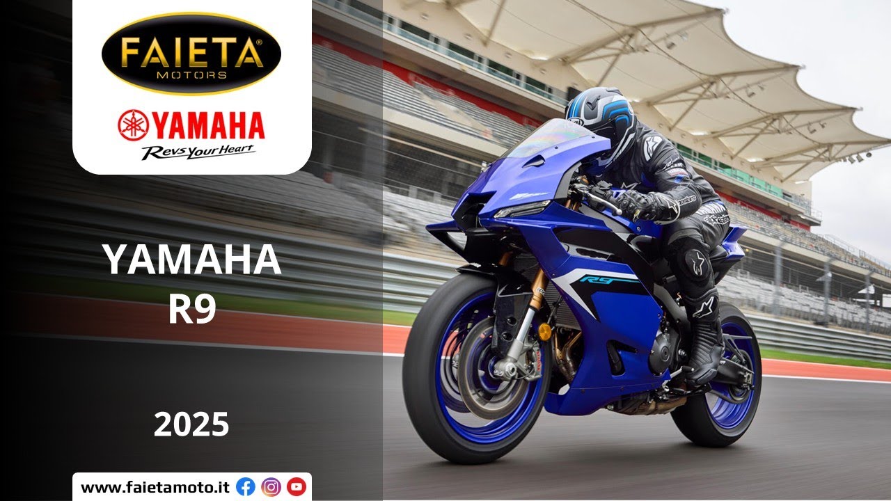 Novità 2025 Yamaha R9 | Faieta Motors