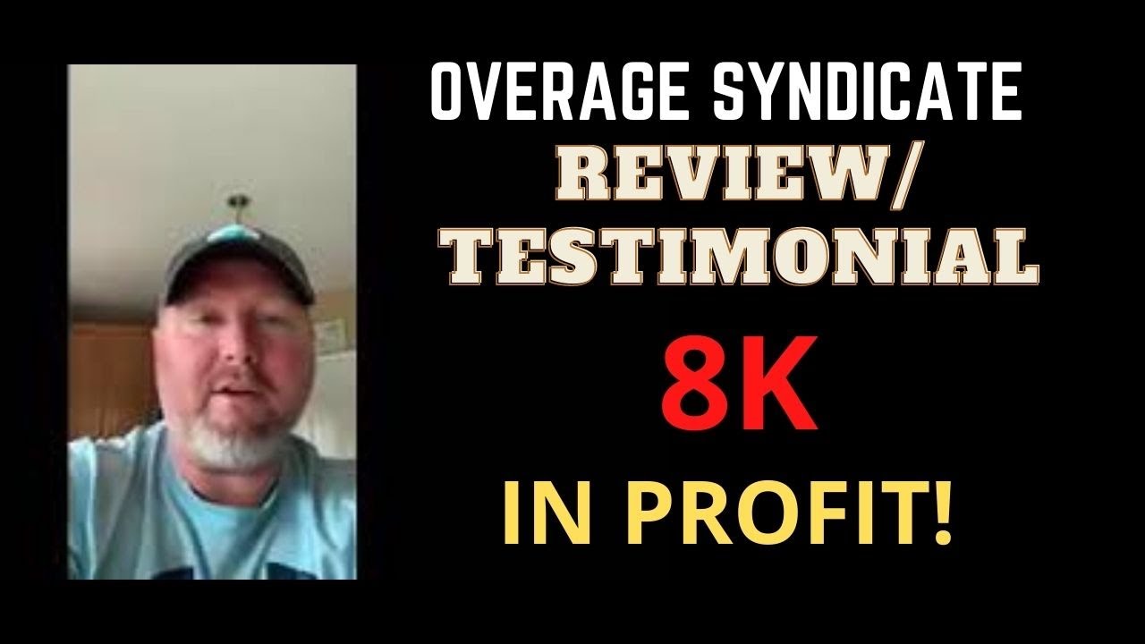 Jim Profits Over $8,000 on 1 deal. Overage Syndicate Testimonial