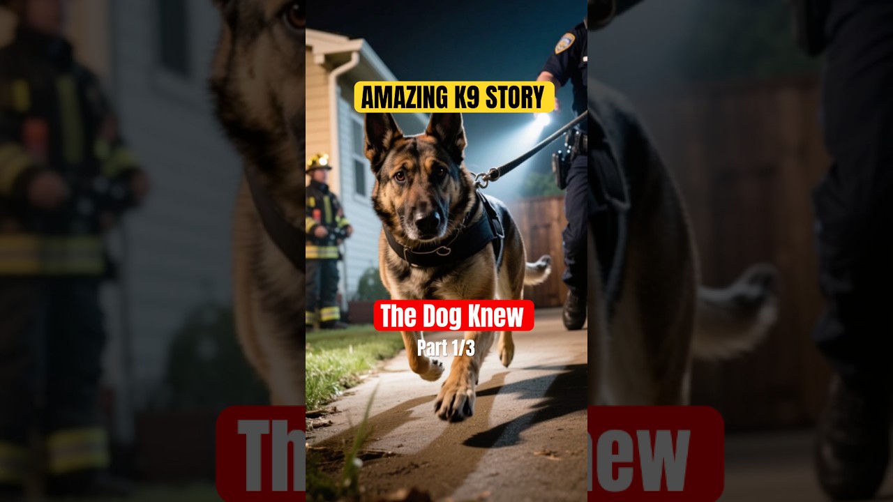 Amazing K9 Story &mdash; The Trail of Smoke (Part 1) 🔥🐶