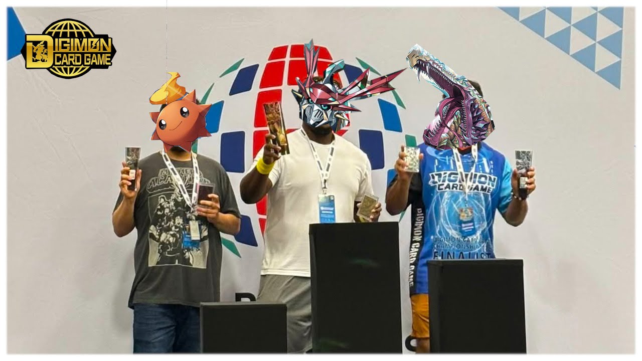 Моё второе место на Национальном чемпионате с Leviamon! | Обсуждение Digimon Nats