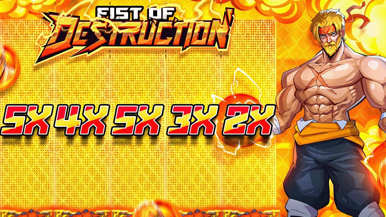 THIS IS WHY I LOVE FIST OF DESTRUCTION! (Big Slot Win!?)