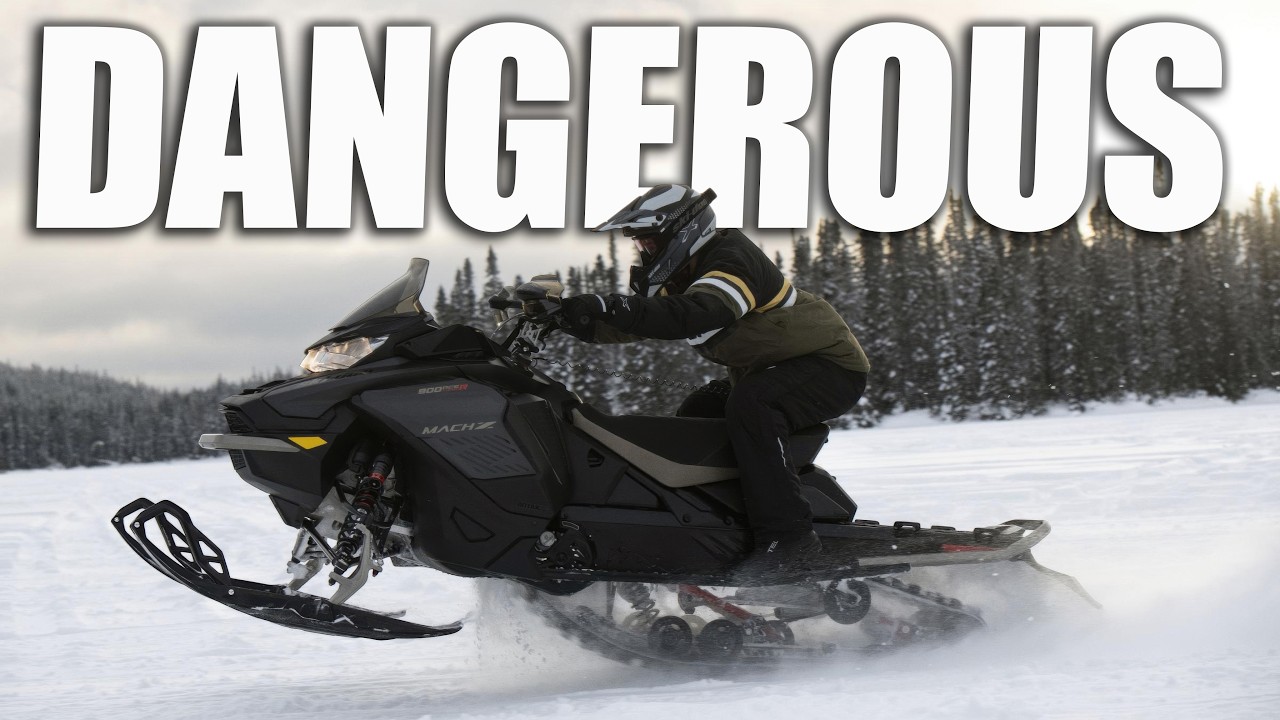 Ski-Doo Mach Z — самый опасный снегоход в мире?