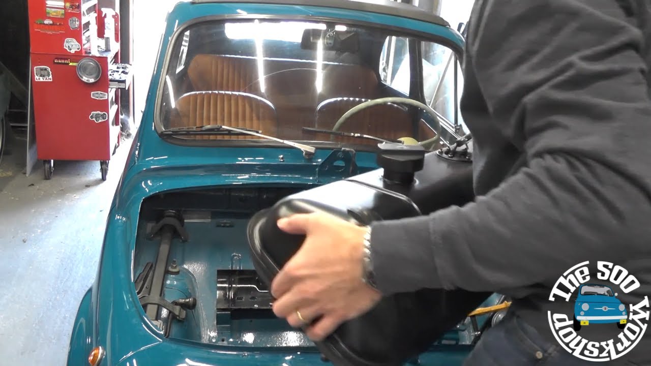 08 Removing and Refitting the Fuel Tank on a Classic Fiat 500