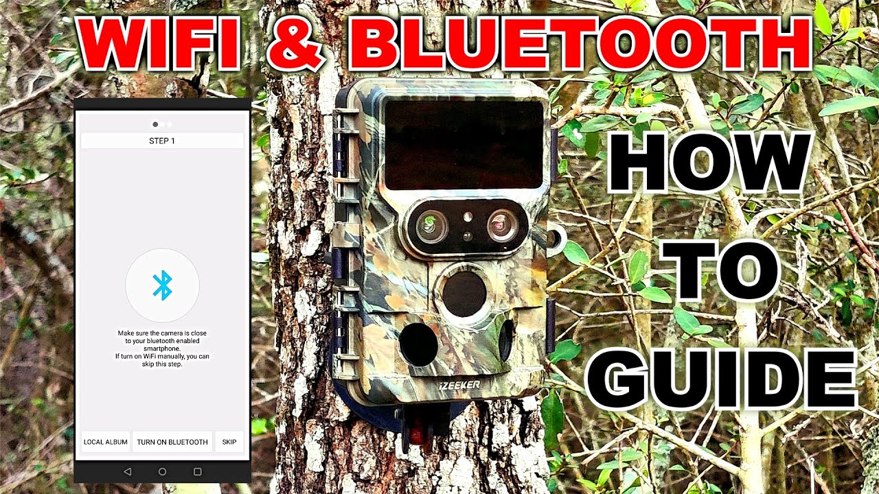 📱 iZEEKER IG600 4k Bluetooth & WIFI Walkthrough Instruction Guide 🦌
