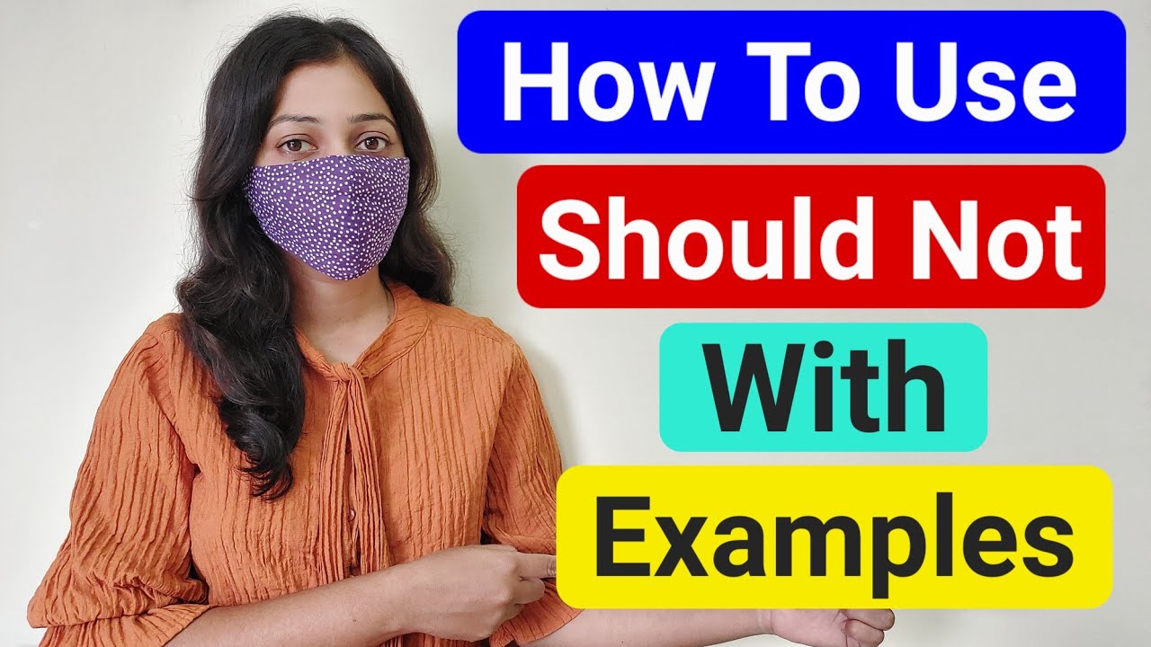Use of Should | Should in English grammar | Sentences Using Should | Modal Verbs in English Grammar