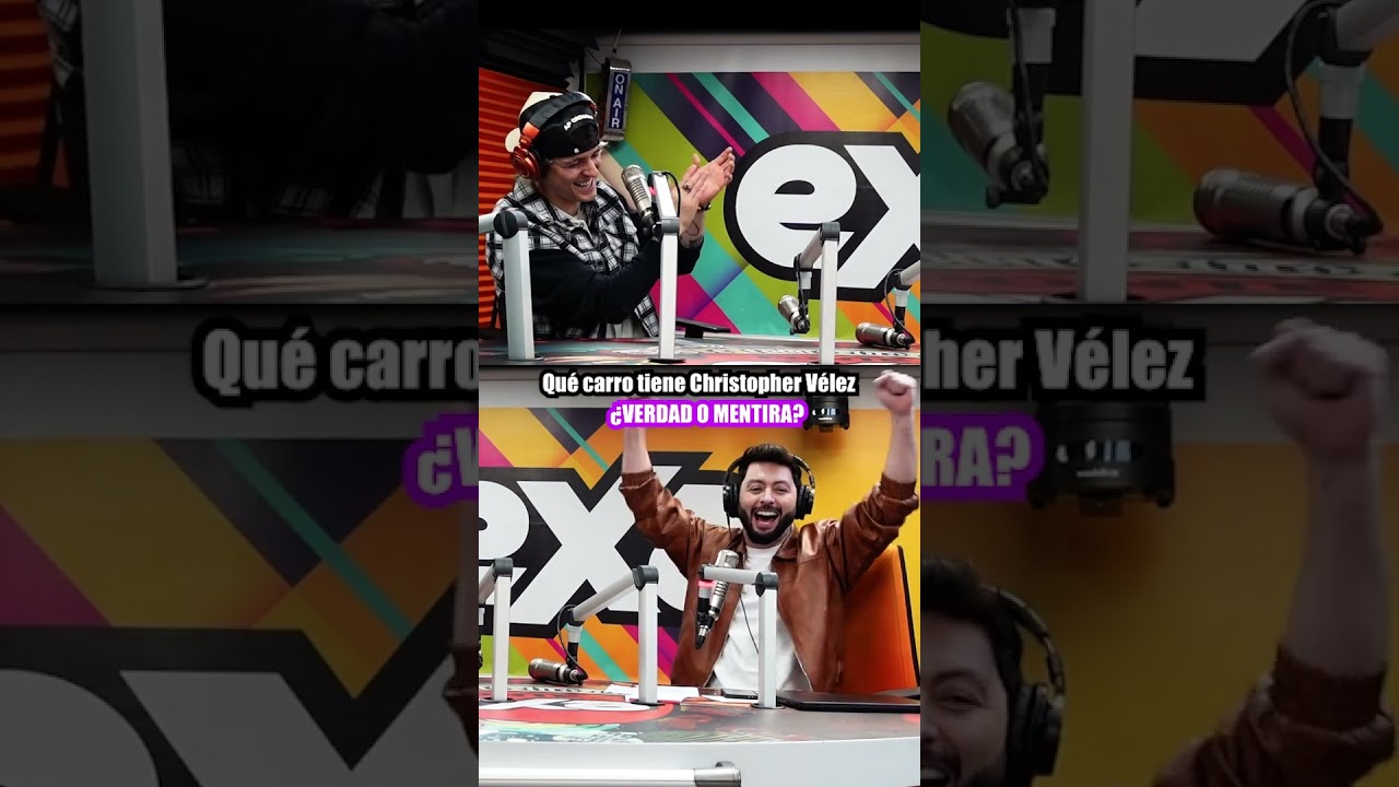Qué carro tiene Christopher Vélez? 