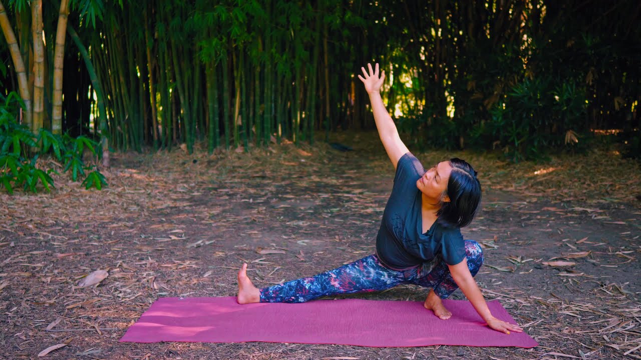 Yoga Asana in Nature - Stretch & Strengthen Your Legs