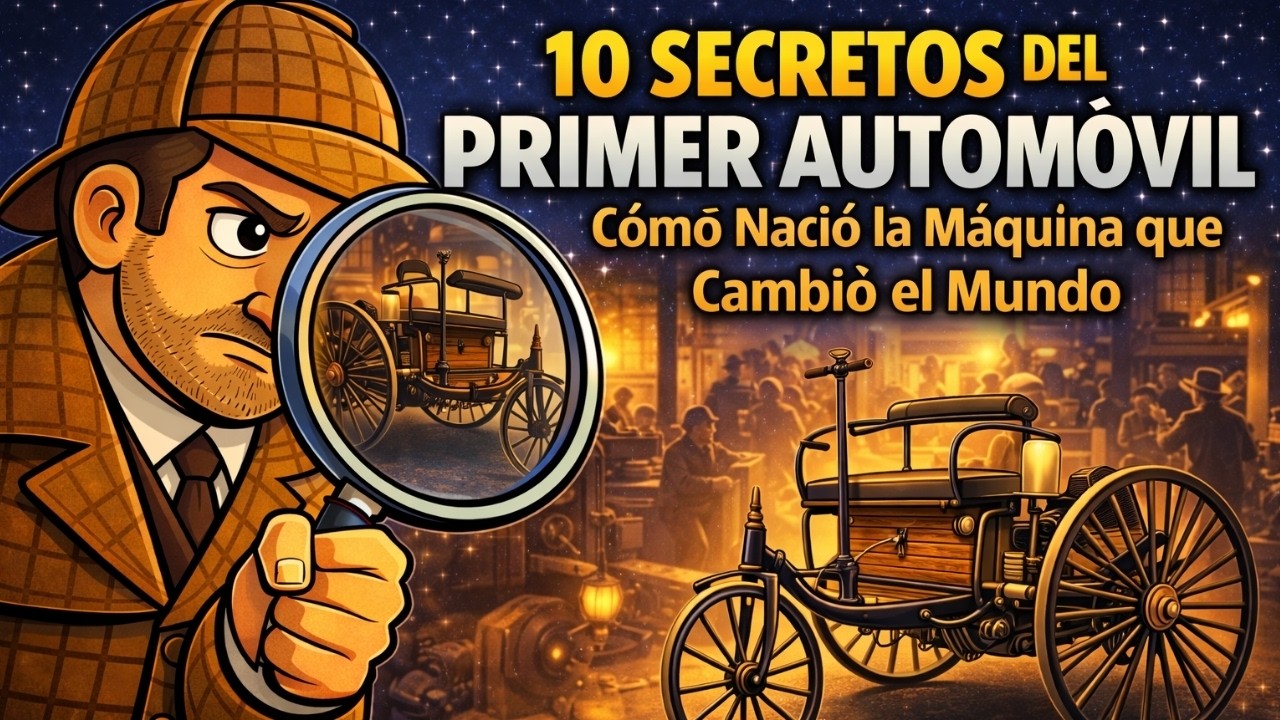 10 Secretos del Primer Automóvil: Cómo Nació la Máquina que Cambió el Mundo