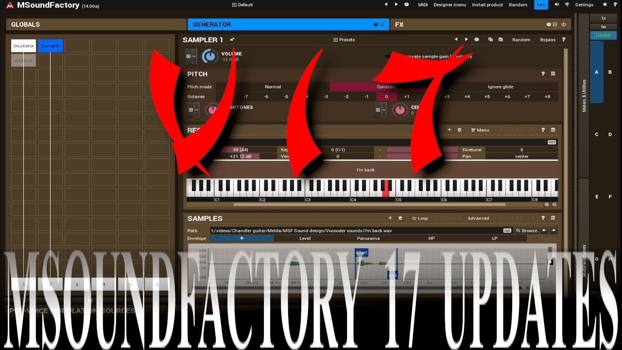 MSoundfactory 17.0 Update