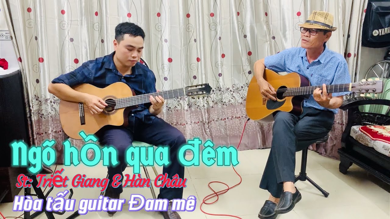 🎸Hòa tấu guitar🎼Ngõ hồn qua đêm. Nhạc trữ tình cực hay. #haiphamguitar
