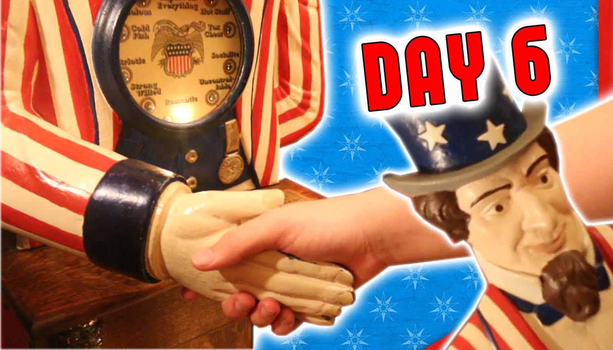 SHAKING HANDS WITH AMERICA (Penny Arcade) - Japan Day 6 - (Disneyland)