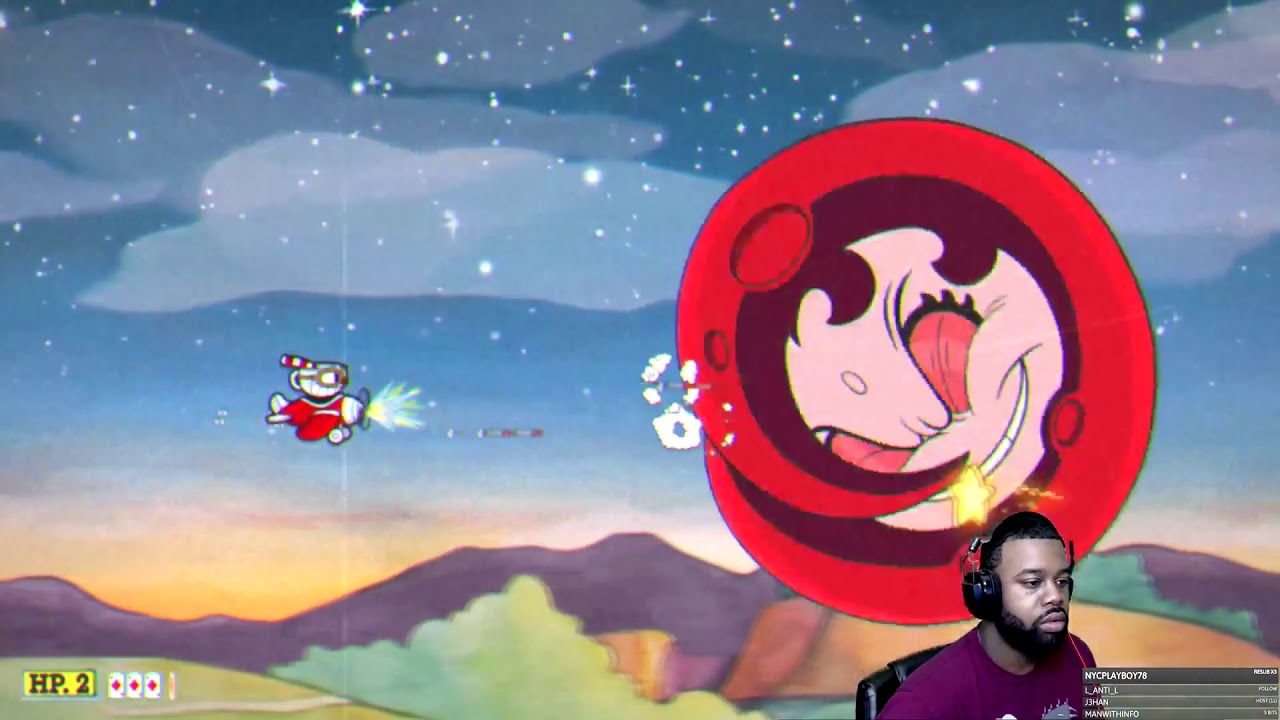 CupHead Hilde Berg Bombing Run