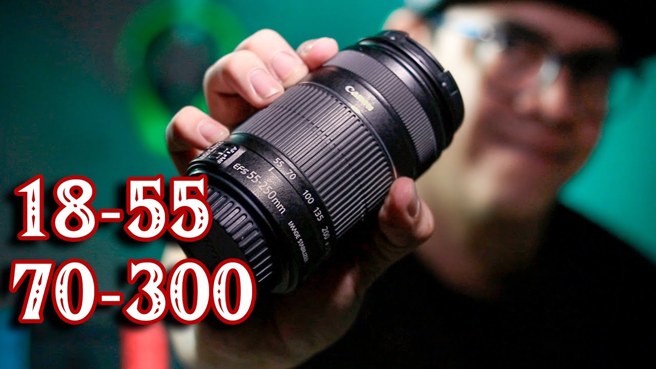 LENTES DE KIT 18-55 Y 70-300 ¿PARA QUÉ SIRVEN?
