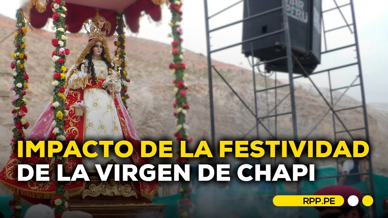 La festividad de la virgen de Chapi: Arequipa recibe a más de 200 mil peregrinos #ROTATIVARPP
