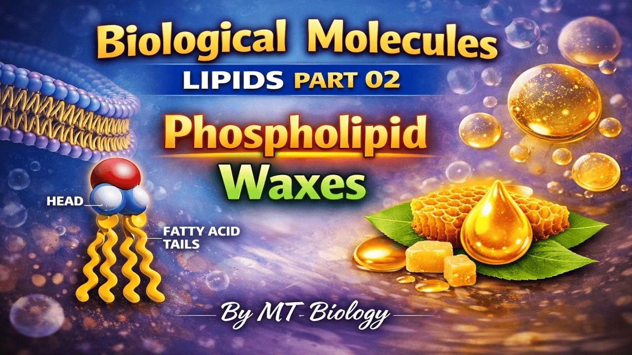 14. LIPIDS PART 02- BIOLOGICAL MOLECULES