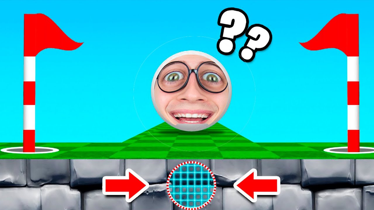TROLLEO A TEKENDO-HOYO TROLL vs HERMANO 😂⛳! (muy imposible) - GOLF IT
