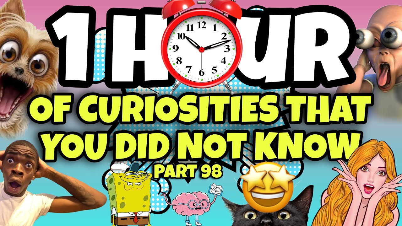 1 HOUR OF CURIOSITIES AND THINGS YOU DIDN'T KNOW 🧠⏰ #98