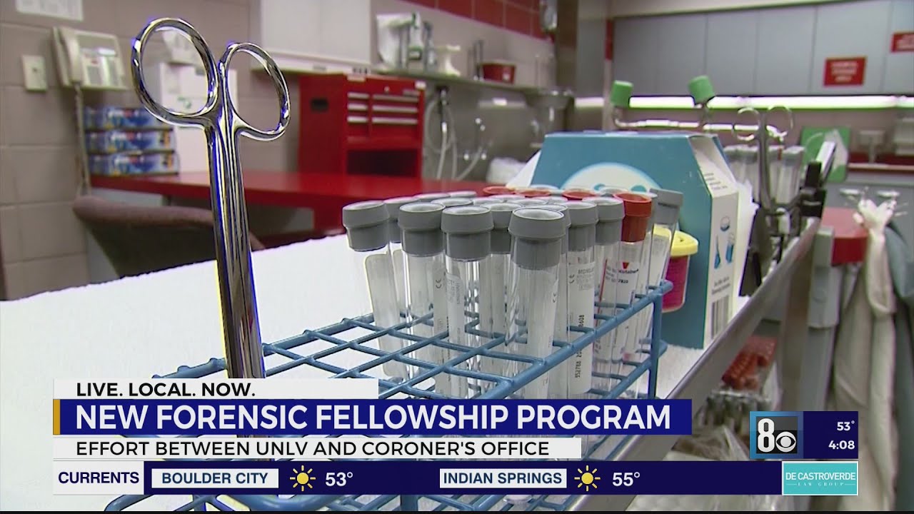 Clark County Coroner's office collaborates with UNLV to begin new forensic fellowship program