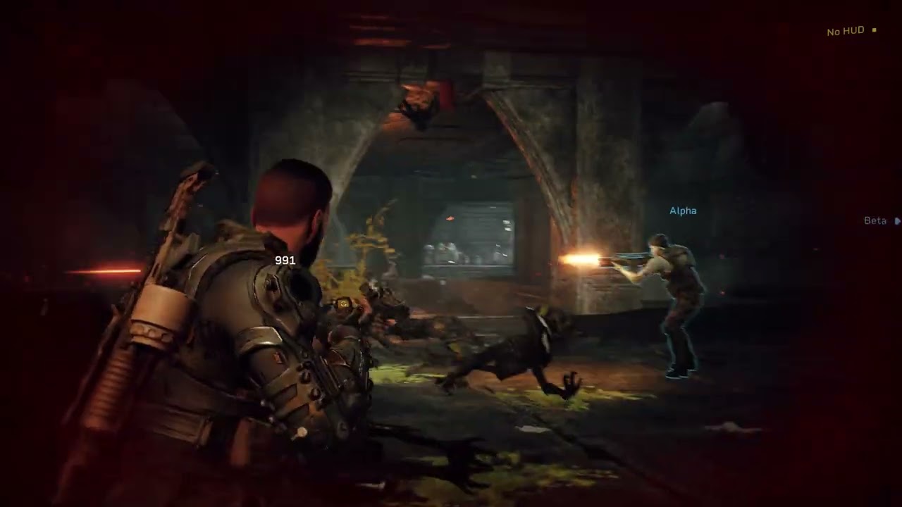 Aliens  Fireteam Elite Gunner The Gift Of Fire No Hud Recon Level