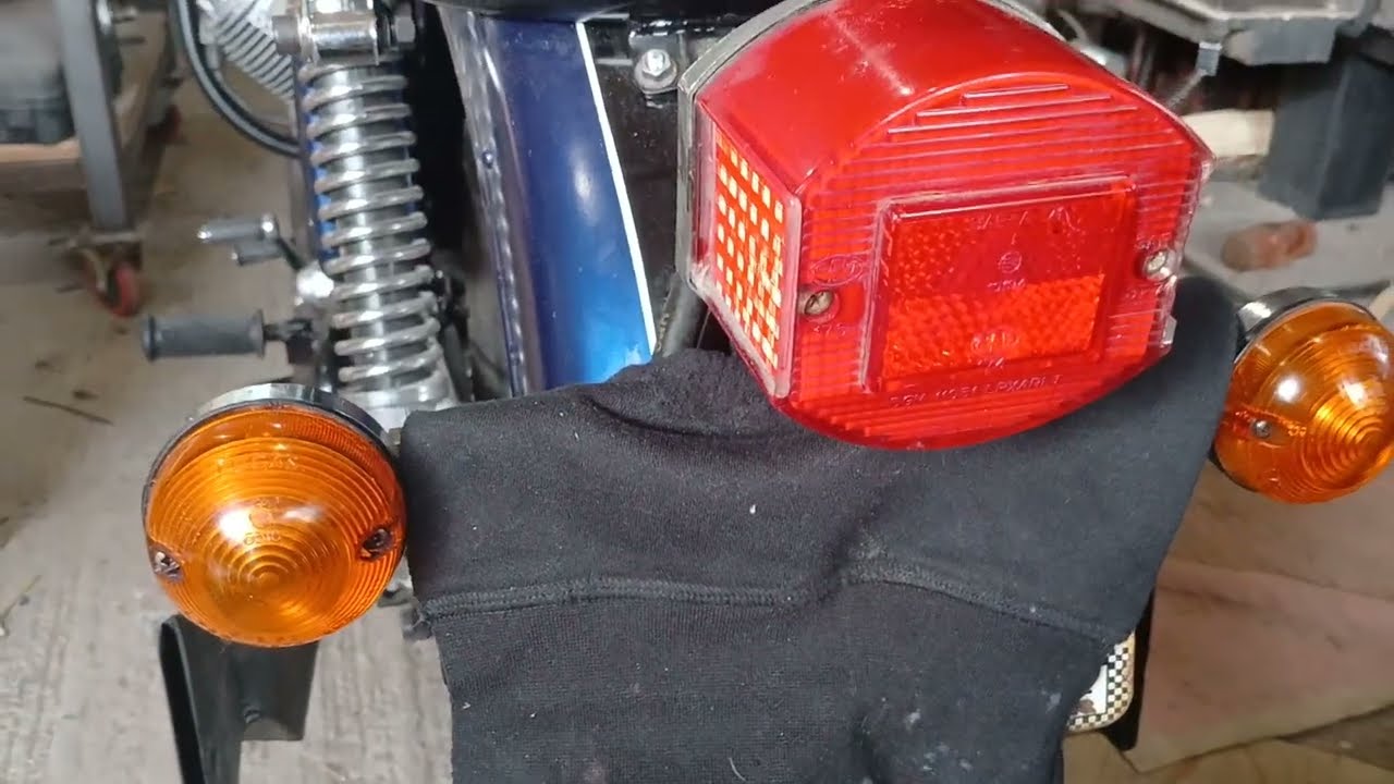 Moto Guzzi Eldorado rebuild . Genuine Lucas or Oriental knock off ?