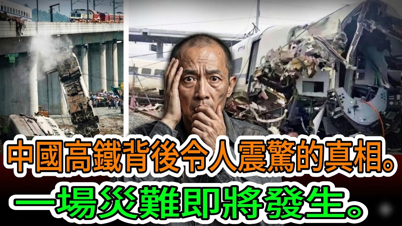 【中國經濟崩潰】高鐵劇烈搖晃，乘客驚慌失措：中國鐵路系統安全嗎？