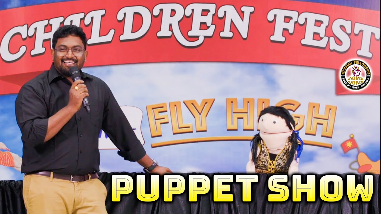 Puppet Show | పప్పెట్ షో | Children Fest 2023 @messiahchildrenchurch #puppetshow #puppet #comedy