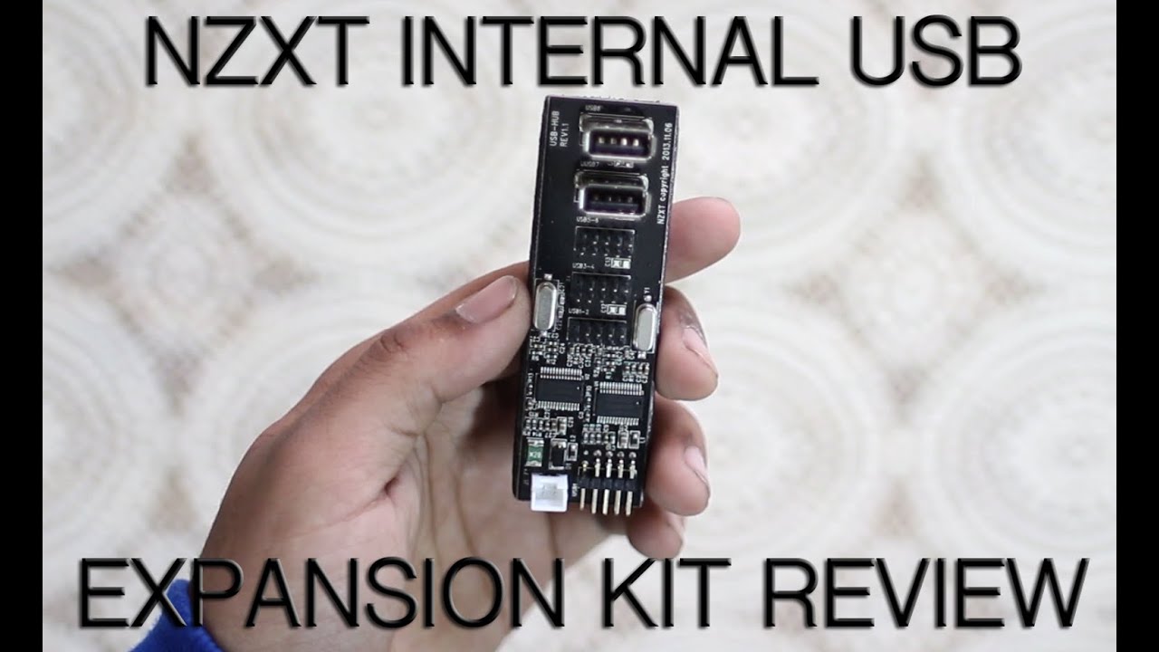 NZXT Internal USB Expansion Kit IU01 (Unboxing and Short Review)