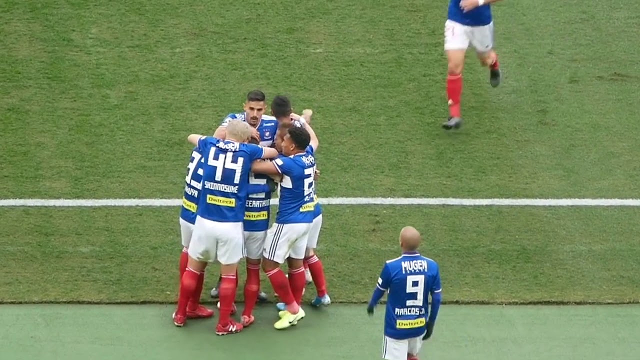 Theerathon's J.LEAGUE Victory-Goal (ธีราทร บุญมาทัน) Yokohama F. Marinos VS F.C. Tokyo (2019 Dec 7)