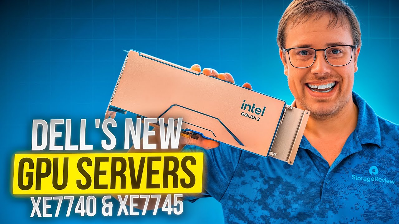 Внутри графических серверов Dell XE7745 и XE7740