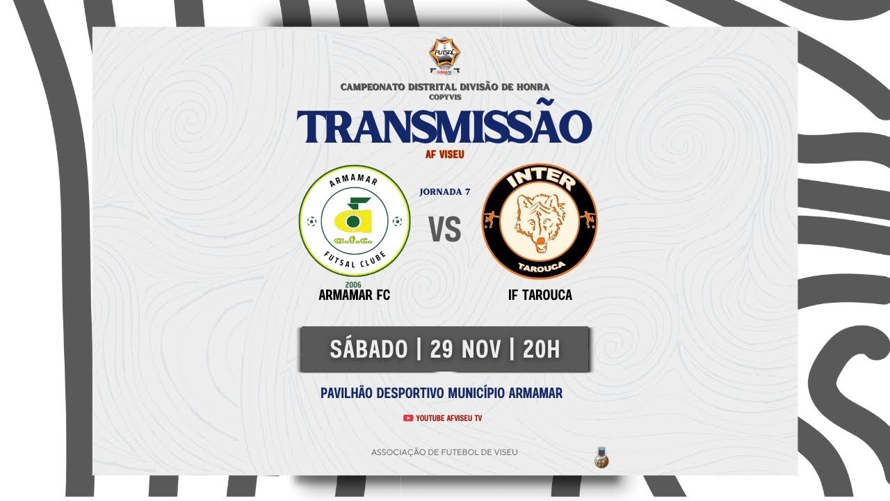 Divisão de Honra COPYVIS| Armamar FC x IF Tarouca