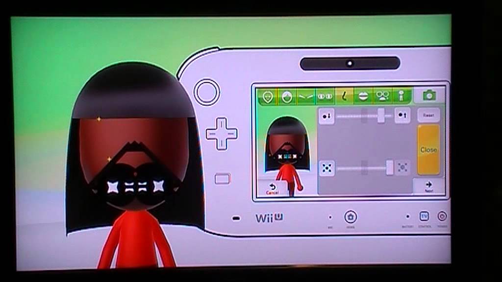 How to make a Darth Vader mii